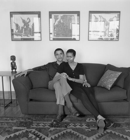 Mariana Cook, ‘Barack and Michelle Obama, Chicago, Illinois’, 1996