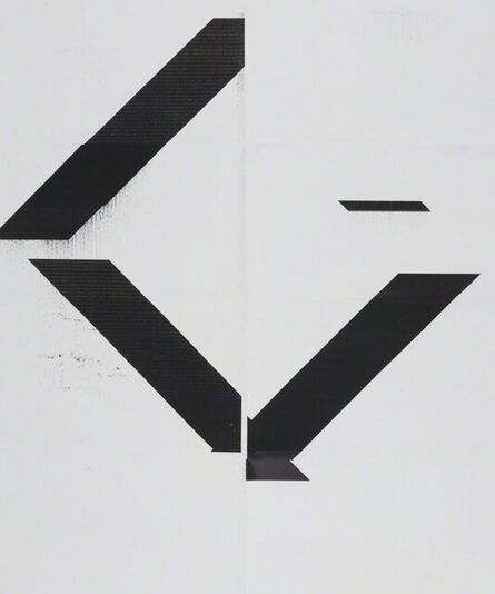 Wade Guyton, ‘X Poster (Untitled, 2007, WG1210)’, 2017