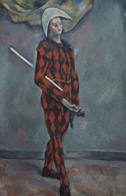 Paul Cézanne, ‘Harlequin’, 1888-1890