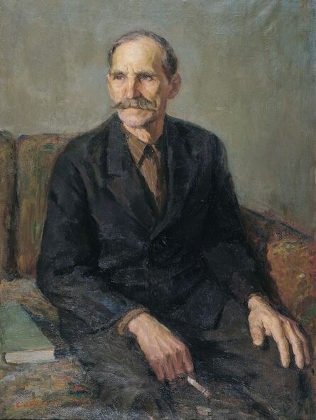 Mikhail Nikolaevich Sokolov, ‘Portrait of a comrade’, 1965