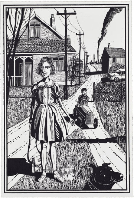 Grayson Perry, ‘01, Six Snapshots of Julie (Black and White)’, 2015