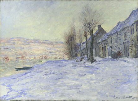 Claude Monet, ‘Lavacourt under Snow’, about 1878-1881