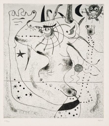 Joan Miró, ‘L'Eveil du géant’, 1938