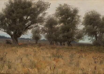 Alexander Harrison (1853-1930), ‘Olive Trees’, 1909