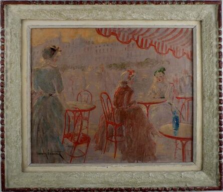 Louis Icart, ‘Café Place Blanche’, ca. 1925
