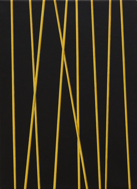 Valdirlei Dias Nunes, ‘Untitled (Golden longitudinal bars)’, 2021