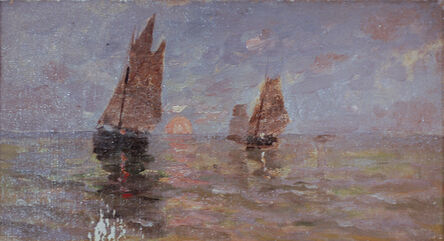 James Barnsley, ‘Sunset at Sea’, Undated