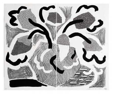 David Hockney, ‘Grey Blooms’, 1986