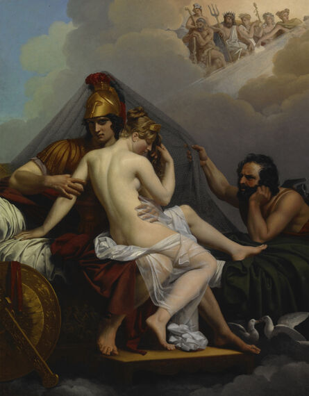 Alexandre Charles Guillemot, ‘Mars and Venus Surprised by Vulcan’, 1827
