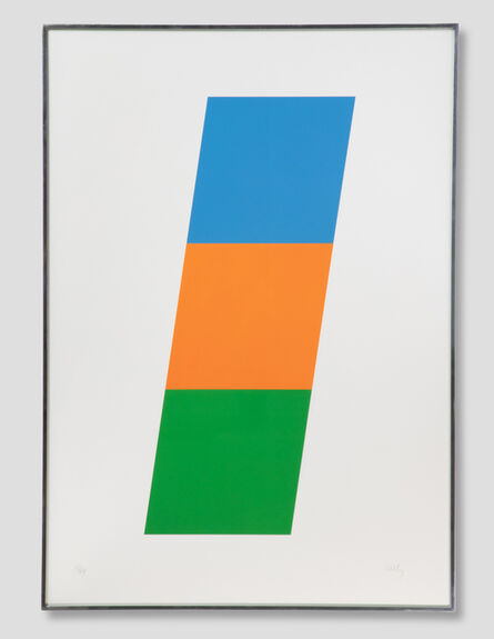 Ellsworth Kelly, ‘Blue/Red-Orange/Green’, 1970-1971