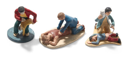 Sue Gerard, ‘Group of Three Rescue and Resuscitation Sculptures, circa’, 1975-87