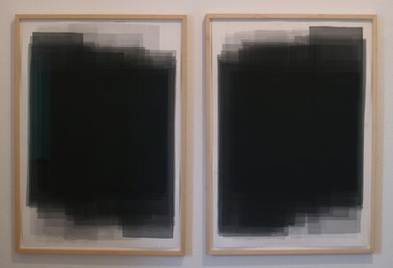 Joachim Bandau, ‘Doppel/zwei gleiche Formate’, 2003
