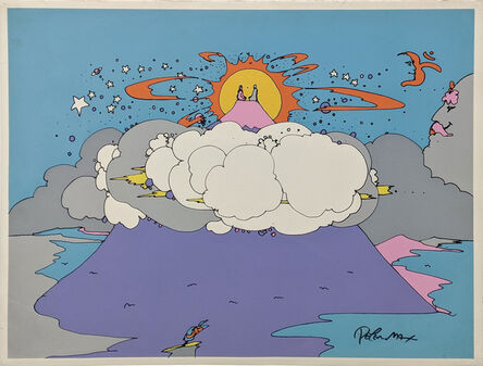 Peter Max, ‘BEING WITH MOORTI’, ca. 1972