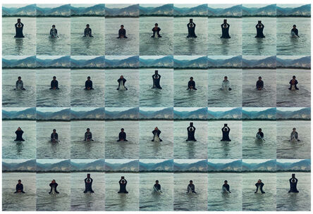 Song Dong, ‘Printing on Water (Performance in the Lhasa River, Tibet, 1996) 印水’, 1996