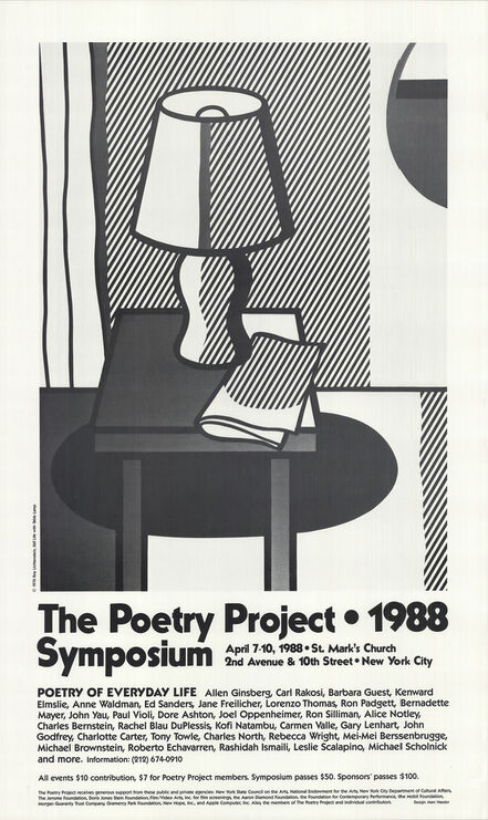 Roy Lichtenstein, ‘Still Life with Table Lamp’, 1988