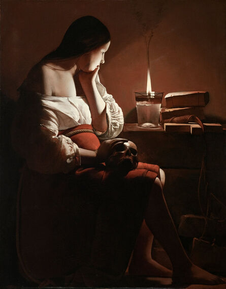 Georges de La Tour, ‘Mary Magdalen with the Smoking Flame’, ca. 1640