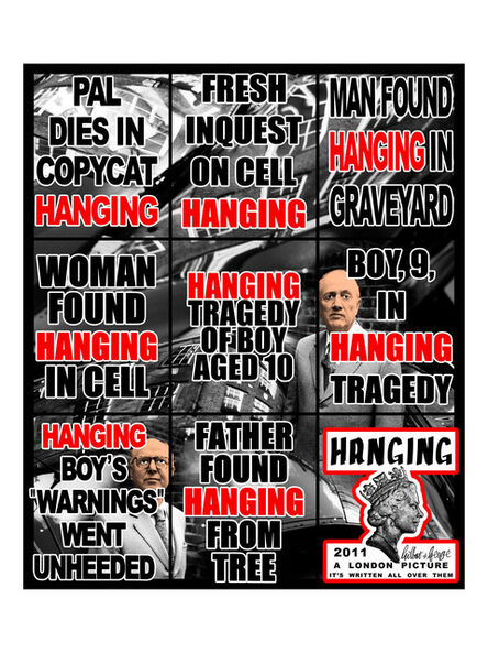 Gilbert and George, ‘Hanging’, 2011