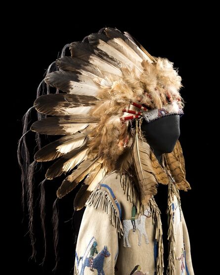 Spotted Weasel, ‘Native American costume of Spotted Weasel’, End of 19th century