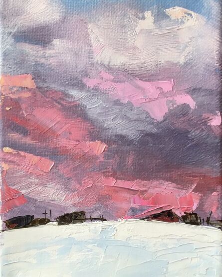 Leigh Ann Van Fossan, ‘Spring Pastels in a Winter Sky’, 2020