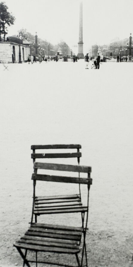 Robert Frank, ‘Chairs, Paris’, 1949