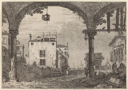 Canaletto, ‘The Portico with the Lantern’, ca. 1735/1746