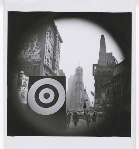 Weegee, ‘Bull's Eye in Times Square’, ca. 1940