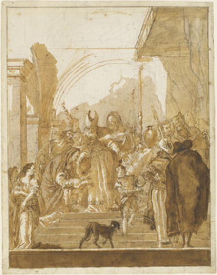Giovanni Domenico Tiepolo, ‘The Presentation in the Temple’, 1785/1795
