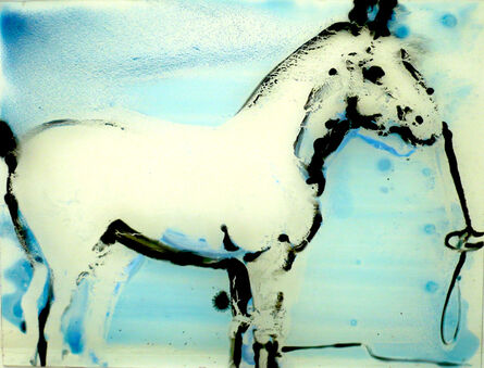 Ilona Szalay, ‘Horse (Blue)’, 2015