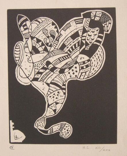 Wassily Kandinsky, ‘Gravure 10 pour Origine’, 1942
