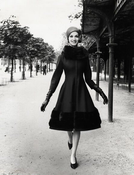 Louis Faurer, ‘Model wearing Jules Francois Crahay for Nina Ricci’, 1960