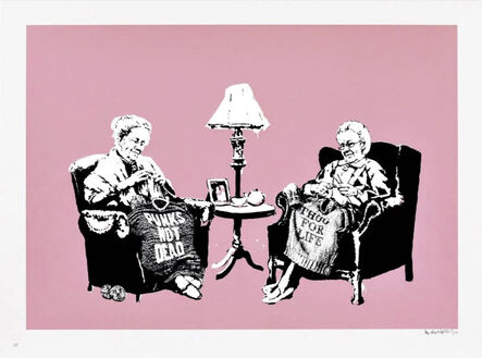 Banksy, ‘Grannies (Signed)’, 2006