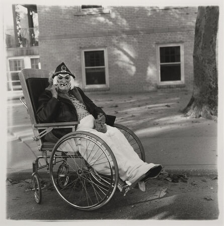 Diane Arbus, ‘Masked Woman in a Wheelchair, Pennsylvania’, 1970