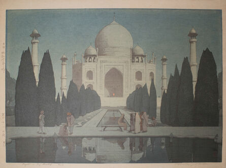 Yoshida Hiroshi, ‘Night in Taj Mahal no. 6’, 1932