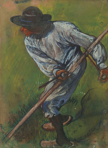 Jacobus van Looy, ‘Mower’, ca. 1898