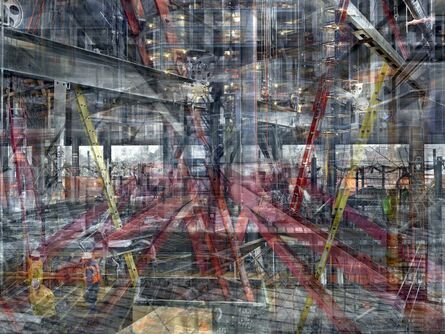 Shai Kremer, ‘World Trade Centre: Concrete Abstract # 13’, 2001-2012