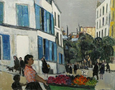 Bernard Lamotte, ‘La Marchande des Fleurs (The Flower Vendor)’, 20th Century