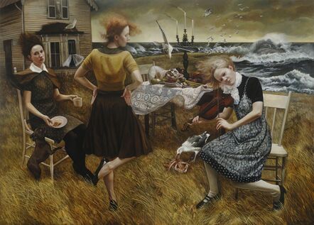 Andrea Kowch, ‘The Cape - 1st Limited Edition Framed Hand Signed Print’, 2012