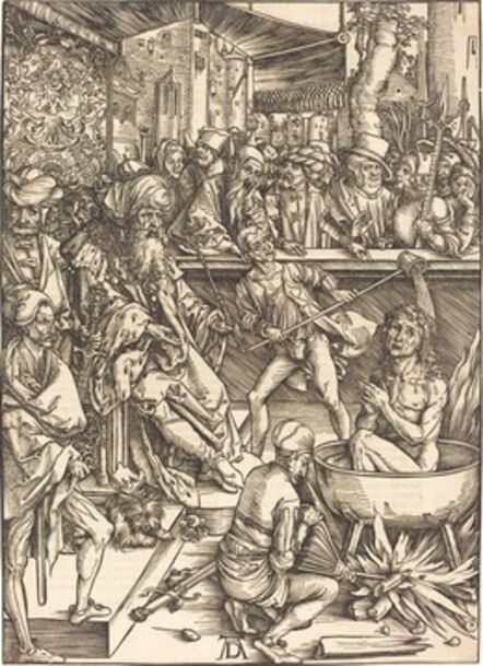 Albrecht Dürer, ‘The Martyrdom of Saint John’, probably c. 1496/1498