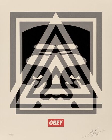 Shepard Fairey, ‘Pyramid Top Icon’, 2021