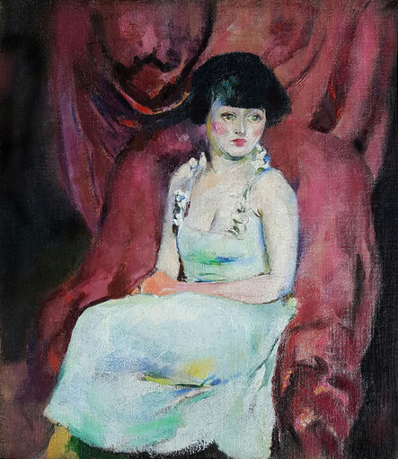 Arthur Beecher Carles, ‘ Portrait of a Seated Woman’, ca. 1925