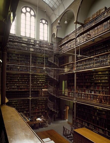 Massimo Listri, ‘Rijksmuseum Library, Amsterdam, The Netherlands | World Libraries’, 1994