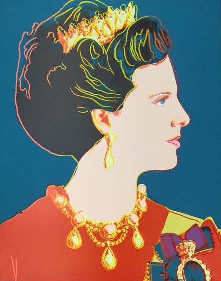 Andy Warhol, ‘Queen Margrethe II of Denmark (FS II.343)’, 1985