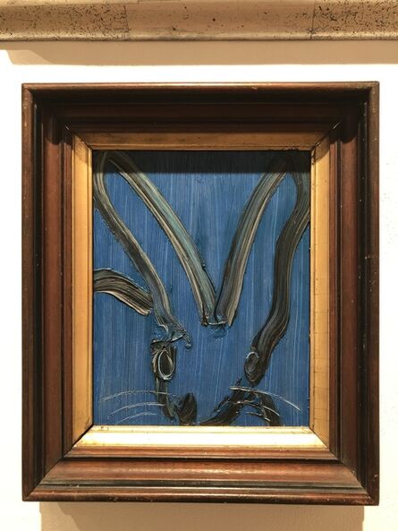 Hunt Slonem, ‘Untitled (turquoise bunny)’, 2016
