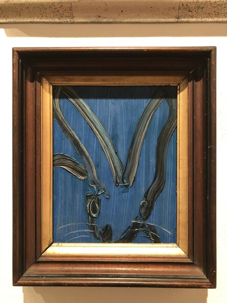 Hunt Slonem, ‘Untitled (turquoise bunny)’, 2016