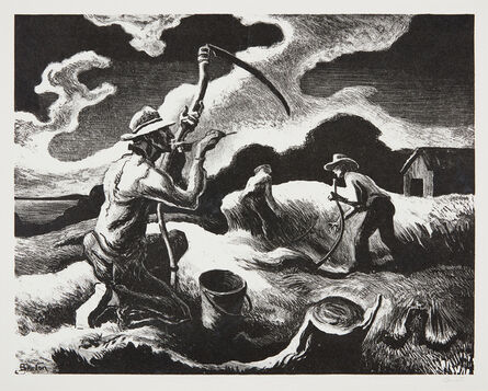 Thomas Hart Benton, ‘Island Hay (F. 68)’, 1945