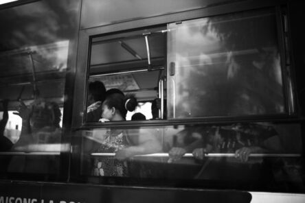 Andrew Tshabangu, ‘Bus on Route to St Denis Center, Le Grand Chemin, St Denis, Reunion Island Series’, 2018