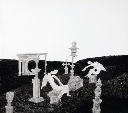 Boris Kocheishvili, ‘Angels and crosses’, 1998