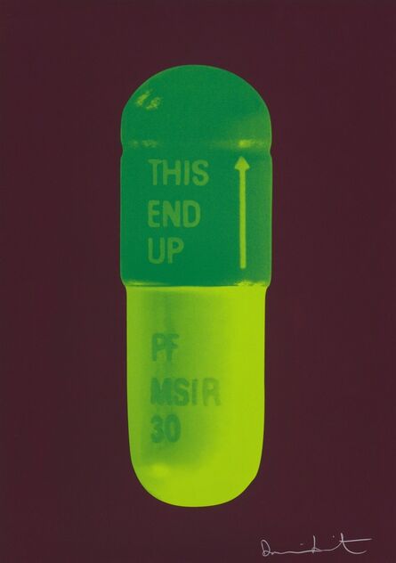 Damien Hirst, ‘The Cure - Chocolate/Emerald Green/Lime Green’, 2014