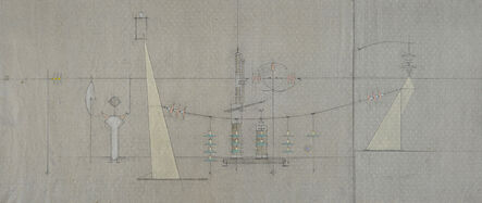 Edwin Tanner, ‘(Engineering drawing)’, ca. 1953