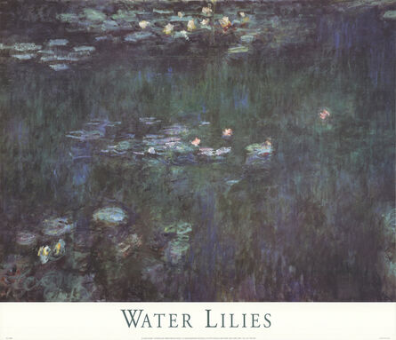 Claude Monet, ‘Waterlilies: Green Reflections II’, 1998
